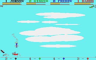 Dogfight atari screenshot